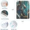 image:image2026 Planner Weekly and Monthly Calendar Planner for Women  Jan 2026  Dec 2026 Hardcover Planning Agenda book Spiral Bound Inner Pocket 63 x 85Marble Blue
