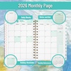 image:image2026 Planner Weekly and Monthly Calendar Planner for Women  Jan 2026  Dec 2026 Hardcover Planning Agenda book Spiral Bound Inner Pocket 63 x 85Spring Floral