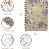 image:image2026 Planner Weekly and Monthly Calendar Planner for Women  Jan 2026  Dec 2026 Hardcover Planning Agenda book Spiral Bound Inner Pocket 63 x 85Spring Meadow