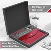 image:imageMr Pen 05mm Metal Mechanical Pencil Set with Lead Refills amp Erasers  2 Pack 2x Tubes Lead Refill 2x Erasers Red Faux Leather Pencil Case for School Supplies Note Taking Fathers Day Gift