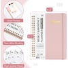 image:imageMr Pen 20262027July 2026  June 2027  Weekly amp Monthly Calendar Notebook Blush Hardcover Spiral Bound with Tabs and Inner Pocket A5 63 x 85
