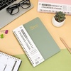 image:imageMr Pen 20262027July 2026  June 2027  Weekly amp Monthly Calendar Notebook Green Hardcover Spiral Bound with Tabs and Inner Pocket A5 63 x 85