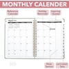 image:imageMr Pen 20262027July 2026  June 2027  Weekly amp Monthly Calendar Notebook Green Hardcover Spiral Bound with Tabs and Inner Pocket A5 63 x 85