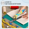 image:imageMr Pen 45mm Rotary Cutter with 1 Extra Blade Ergonomic Handle  Rotary Cutter for Fabric Fabric Cutter Fabric Cutter Wheel Fabric Rotary Cutter Rotary Cutting Tool Rotary Fabric Cutter