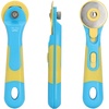 image:imageMr Pen 45mm Rotary Cutter with 1 Extra Blade Ergonomic Handle  Rotary Cutter for Fabric Fabric Cutter Fabric Cutter Wheel Fabric Rotary Cutter Rotary Cutting Tool Rotary Fabric Cutter