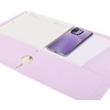 image:imageMr Pen 4Pocket Folders 4 Pack 125 x 95 Pastel Colors  TearResistant Paper Folders with Pockets 3 Holes Punched High CapacityPastel