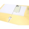 image:imageMr Pen 4Pocket Folders 8 Pack 125 x 95 Pastel Colors TearResistant Paper Folders with Pockets 3 Holes Punched High Capacity Includes Rulers and Conversion Charts for Binder Organization