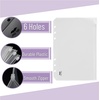 image:imageMr Pen A5 Plastic Binder Pockets 8 Pieces 6 Ring Binder Holes 8 Pcs Clear Envelopes for Cash Money Organizer Lightweight Easy to Carry  Clear Money Envelopes for Cash Binder Zipper Pouch Cash Envelope Binder Money Organizer Clear Zipper Pouches