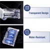 image:imageMr Pen A6 Binder Pockets 8 Pack 6 Holes  Clear Zipper Folders for Budgeting Cash Envelopes and Document Organization