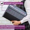 image:imageMr Pen Accordion File Organizer 13 Pockets Black  Expanding File Folder with Sticky Labels Accordion File Folder Document Organizer Accordion Folder Organizer