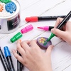 image:imageMr Pen Acrylic Paint Marker Pens 8 Colors  Acrylic Paint Pens for Rocks Painting Glass Wood Ceramic Fabric Canvas Mugs Scrapbooking Rock Painting Pens Rock Art