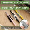 image:imageMr Pen Adhesive Pen Holders 6 Pack  Colorful Koala Shaped Silicone Pen Holder for Wall Pencil Clips Compatible with 027079 Pencils Markers