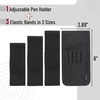image:imageMr Pen Adjustable Elastic Pen Holder for Notebooks Planners and Journals  Pen Sleeve Notebook Pencil Holder for Notebook Back to School Supplies1 Count Pack of 1