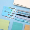 image:imageMr Pen Aesthetic Book Annotation Kit 38 pcs  12 No Bleed Aesthetic Highlighters 5 Gel Pens Black Ink 700 Transparent Sticky Notes amp Tabs for Study Bible JournalingMoss  Mist