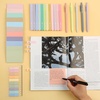 image:imageMr Pen Aesthetic Book Annotation Kit 38 pcs  12 No Bleed Aesthetic Highlighters 5 Gel Pens Black Ink 700 Transparent Sticky Notes amp Tabs for Study Bible JournalingSoft Delight