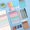 image:imageMr Pen Aesthetic Book Annotation Kit 38 pcs  12 No Bleed Aesthetic Highlighters 5 Gel Pens Black Ink 700 Transparent Sticky Notes amp Tabs for Study Bible JournalingMoss  Mist