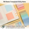 image:imageMr Pen Aesthetic Book Annotation Kit 38 pcs  12 No Bleed Aesthetic Highlighters 5 Gel Pens Black Ink 700 Transparent Sticky Notes amp Tabs for Study Bible JournalingSoft Delight