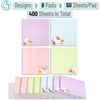 image:imageMr Pen Aesthetic Sticky Notes 3x3 8 Pads 400 Sheets 4 Designs  Tiny Hamster Sticky Notes SelfStick Note Pads Aesthetic Perfect for Office School Home Study amp OrganizationCute Bear