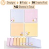 image:imageMr Pen Aesthetic Sticky Notes 3x3 8 Pads 400 Sheets 4 Designs  Tiny Hamster Sticky Notes SelfStick Note Pads Aesthetic Perfect for Office School Home Study amp OrganizationCute Rabbit