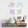 image:imageMr Pen Aesthetic Sticky Notes 3x3 8 Pads 400 Sheets 4 Designs  Tiny Hamster Sticky Notes SelfStick Note Pads Aesthetic Perfect for Office School Home Study amp OrganizationTiny Hamster