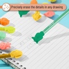 image:imageMr Pen Animal Pencil Top Eraser 60 Pack 6 Assorted Styles  Colorful Cute Animal Designs LatexFree NonToxic Cap Pencil Erasers for Kids TeachersTropical