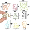 image:imageMr Pen Animal Shaped Paper Clips 30 pcs Cute Paper ClipsAnimals