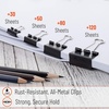 image:imageMr Pen Binder Clips 100 pcs Assorted Sizes Black Binder Paper Clips  Bulk Paper Clamps for Office Supplies Home School Business Document Organizing125 inches