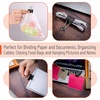 image:imageMr Pen Binder Clips 100 pcs Assorted Sizes Black Binder Paper Clips  Bulk Paper Clamps for Office Supplies Home School Business Document Organizing125 inches