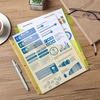 image:imageMr Pen Binder Dividers with Pockets and Tabs 16 Pack Colorful  3 Ring Binder Dividers with Tabs and Pockets on Both SidesCitrus Fresh