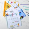 image:imageMr Pen Binder Dividers with Pockets and Tabs 16 Pack Colorful  3 Ring Binder Dividers with Tabs and Pockets on Both SidesCoastal Sunrise