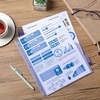 image:imageMr Pen Binder Dividers with Pockets and Tabs 16 Pack Colorful  3 Ring Binder Dividers with Tabs and Pockets on Both SidesCoastal Sunrise