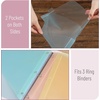 image:imageMr Pen Binder Dividers with Pockets and Tabs 16 Pack Colorful  3 Ring Binder Dividers with Tabs and Pockets on Both SidesMacaron