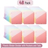 image:imageMr Pen Binder Dividers with Pockets and Tabs 16 Pack Colorful  3 Ring Binder Dividers with Tabs and Pockets on Both SidesMacaron