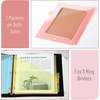 image:imageMr Pen Binder Dividers with Pockets and Tabs 16 Pack Colorful  3 Ring Binder Dividers with Tabs and Pockets on Both SidesMarshmallow Twist