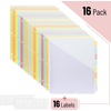 image:imageMr Pen Binder Dividers with Pockets and Tabs 16 Pack Colorful  3 Ring Binder Dividers with Tabs and Pockets on Both SidesMarshmallow Twist
