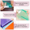 image:imageMr Pen Binder Dividers with Pockets and Tabs 16 Pack Colorful  3 Ring Binder Dividers with Tabs and Pockets on Both SidesPastel