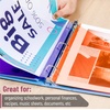 image:imageMr Pen Binder Dividers with Pockets and Tabs 16 Pack Colorful  3 Ring Binder Dividers with Tabs and Pockets on Both SidesPastel
