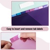 image:imageMr Pen Binder Dividers with Pockets and Tabs 16 Pack Colorful  3 Ring Binder Dividers with Tabs and Pockets on Both SidesViolet Fade