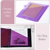image:imageMr Pen Binder Dividers with Pockets and Tabs 16 Pack Colorful  3 Ring Binder Dividers with Tabs and Pockets on Both SidesViolet Fade
