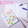 image:imageMr Pen Blank Hardcover Books for Kids 7 x 10 6 Pack 40 SheetsPack  White Blank Books for Kids to Write Stories43 x 55  40 Pages  12 Pack