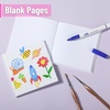 image:imageMr Pen Blank Hardcover Books for Kids 7 x 10 6 Pack 40 SheetsPack  White Blank Books for Kids to Write Stories5 x 5  80 Pages  12 Pack