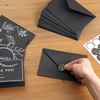 image:imageMr Pen Blank Thank You Cards with Envelopes 18 Pack 4x6  Thank You Notes with Envelopes Black Wedding Thank You Cards Wedding Thank You Note Cards Baby Shower Thank You CardsBlack