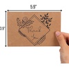 image:imageMr Pen Blank Thank You Cards with Envelopes 18 Pack 4x6  Thank You Notes with Envelopes Black Wedding Thank You Cards Wedding Thank You Note Cards Baby Shower Thank You CardsBrown Kraft