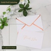 image:imageMr Pen Blank Thank You Cards with Envelopes 20 Pack 4x6  Gold Foil Thank You Notes with Envelopes White Wedding Thank You Cards Wedding Thank You Note Cards