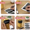 image:imageMr Pen Chalkboard Labels 150 pcs Assorted Shapes  Waterproof Reusable Blackboard Stickers with 1 Erasable Liquid Chalk Marker for Mason Jars100 pcs