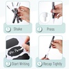 image:imageMr Pen Chalkboard Labels 150 pcs Assorted Shapes  Waterproof Reusable Blackboard Stickers with 1 Erasable Liquid Chalk Marker for Mason Jars200 pcs