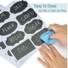 image:imageMr Pen Chalkboard Labels 150 pcs Assorted Shapes  Waterproof Reusable Blackboard Stickers with 1 Erasable Liquid Chalk Marker for Mason Jars200 pcs