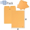 image:imageMr Pen Clasp Envelopes 18 Pack 9x12 Inches Blue Kraft  Mailing Envelope with Gummed Flaps for Filing Storing Mailing Documents Office Supplies and OrganizingBrown