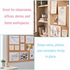 image:imageMr Pen Clear Push Pins Tacks 600 Pack Clear Plastic Head Steel Point Bulk Thumb Tacks for Wall Decorative Push Pins for Bulletin Board Corkboard Map Calendar Photo Home Office