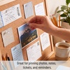 image:imageMr Pen Clear Push Pins Tacks 600 Pack Clear Plastic Head Steel Point Bulk Thumb Tacks for Wall Decorative Push Pins for Bulletin Board Corkboard Map Calendar Photo Home Office